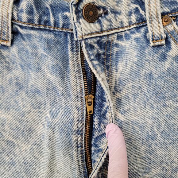 Vintage LEVIS 550 Tapered Baggy Jeans 32x29 Acid-Wash USA - Picture 3 of 16